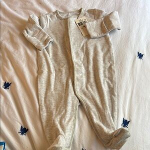 Cozy Gray Kids One Piece